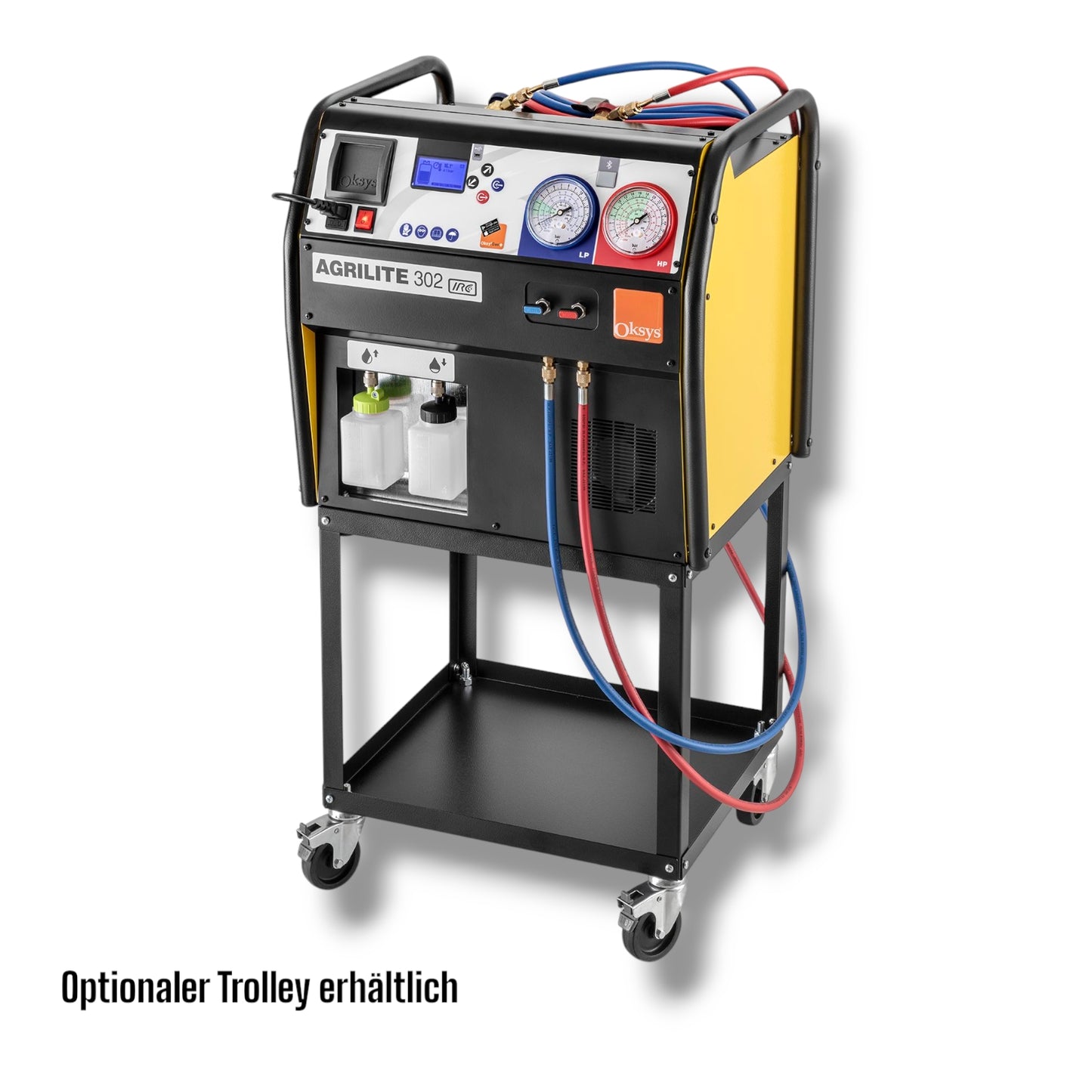 Mobiles Klimaservicegerät für R 134a - OKSYS AGRILITE vollautomatisch