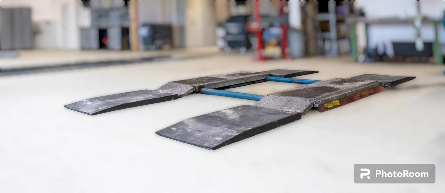 Auffahrrampe für Hebebühnen 1