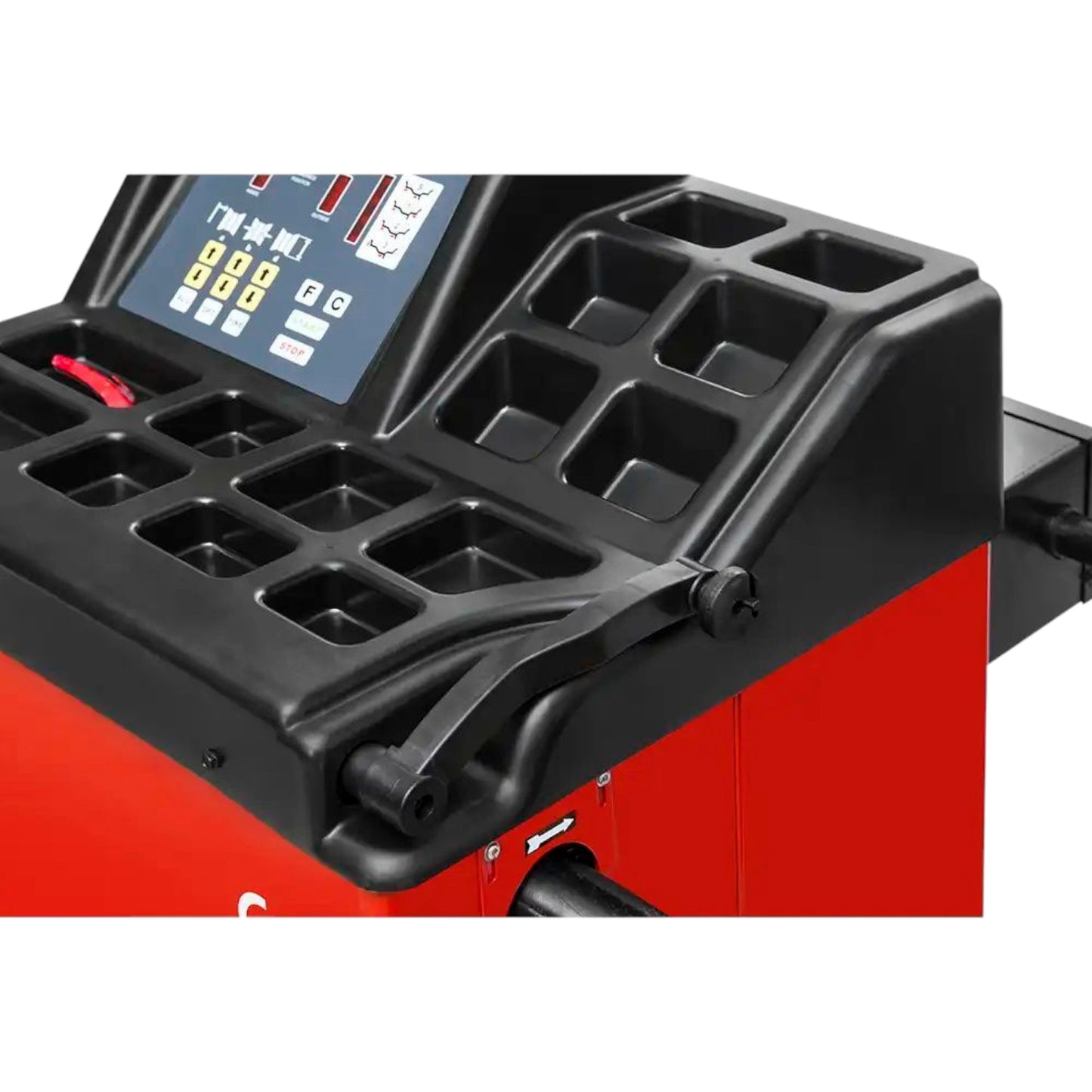 Halbautomatische Radwuchtmaschine für PKW und Transporter REDATS W-200