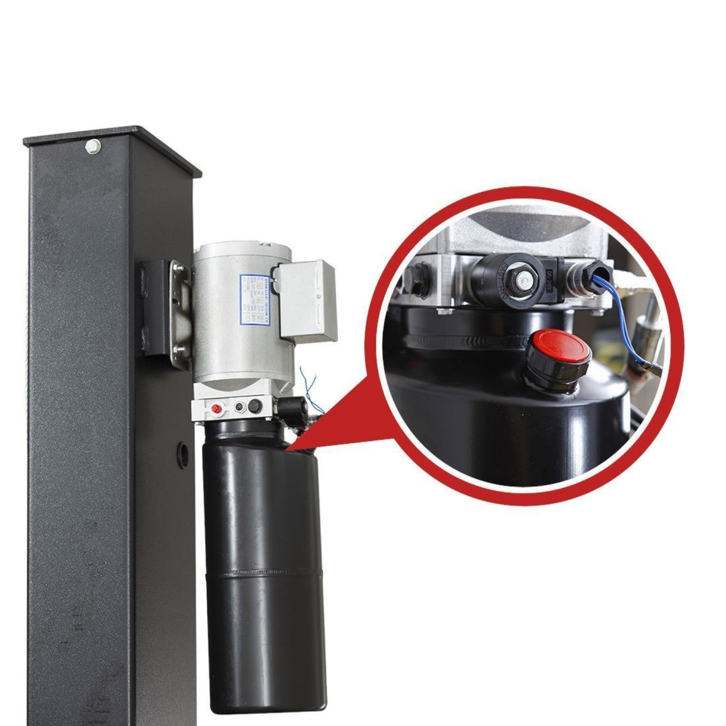 Elektrohydraulische 4,0T Hebebühne Automatik 380V Redats L-220 - Komplettpaket!
