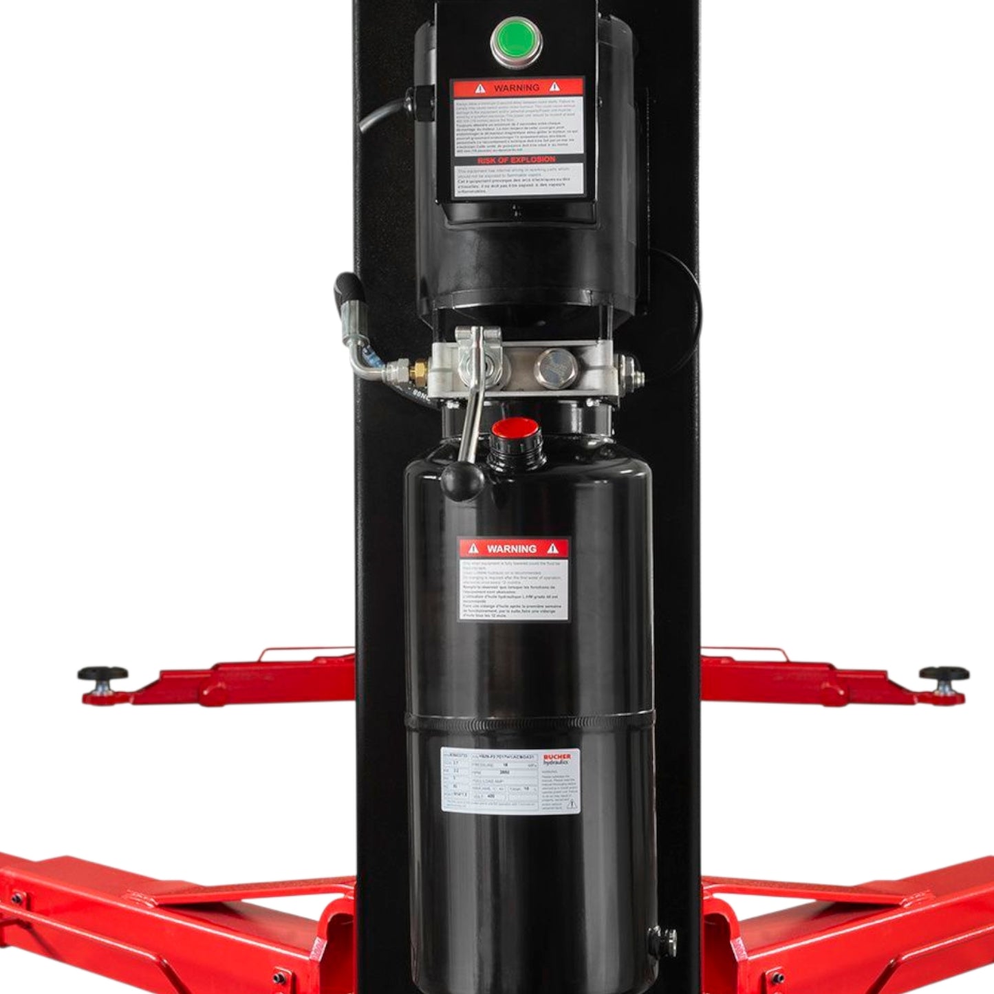 Elektrohydraulische 4,2T Hebebühne Semi-Automatik 380V Redats L-205R - Verstärkte Ausführung!