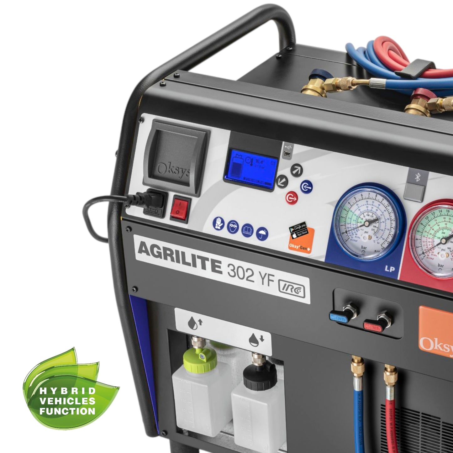 Mobiles Klimaservicegerät für R 1234yf - OKSYS AGRILITE vollautomatisch