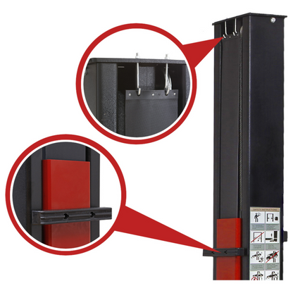 Elektrohydraulische 4,0T Hebebühne Automatik 380V Redats L-220 - Komplettpaket!