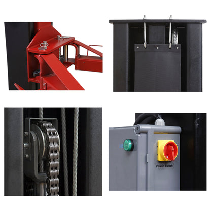 Elektrohydraulische 4,0T Hebebühne Automatik 380V Redats L-220 - Komplettpaket!