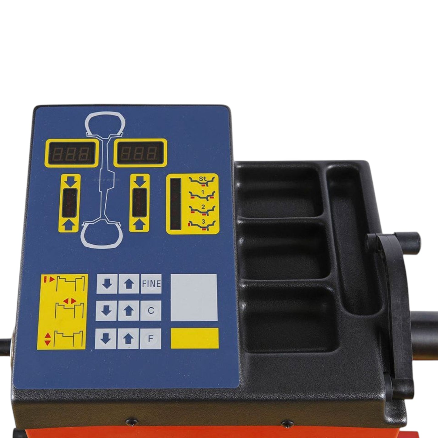 Halbautomatische Reifenwuchtmaschine für PKW und Transporter REDATS W-100