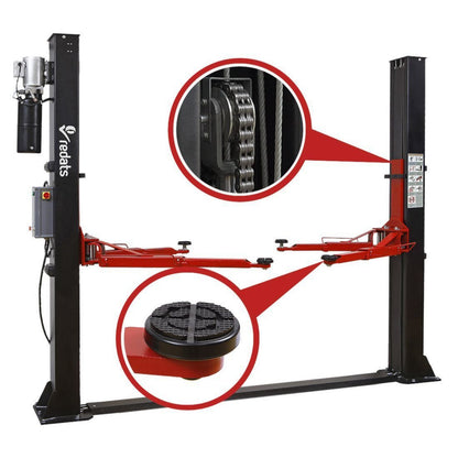 Elektrohydraulische 4,0T Hebebühne Automatik 380V Redats L-220 - Komplettpaket!