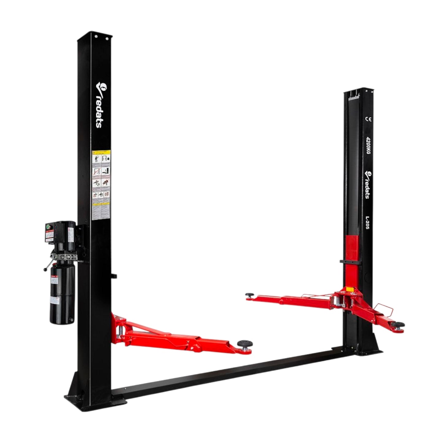 Elektrohydraulische 4,2T Hebebühne Semi-Automatik 380V Redats L-205 - Komplettpaket!