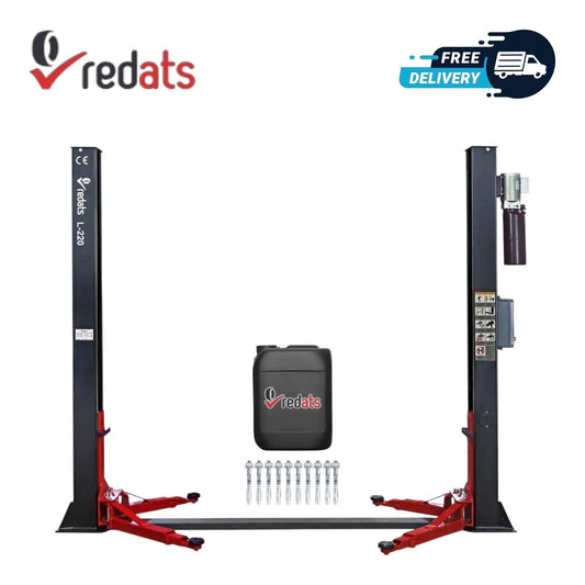Elektrohydraulische 4,0T Hebebühne Automatik 380V Redats L-220 - Komplettpaket!