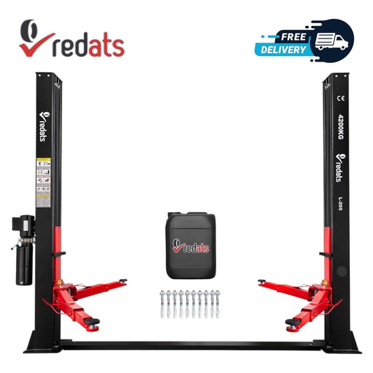 Elektrohydraulische 4,2T Hebebühne Semi-Automatik 380V Redats L-205 - Komplettpaket!