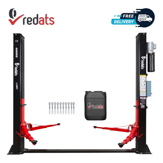 Elektrohydraulische 4,0T Hebebühne Automatik 230V Redats L-240F - Komplettpaket!
