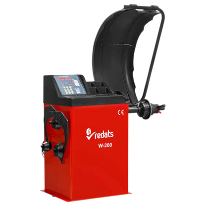 Halbautomatische Radwuchtmaschine für PKW und Transporter REDATS W-200