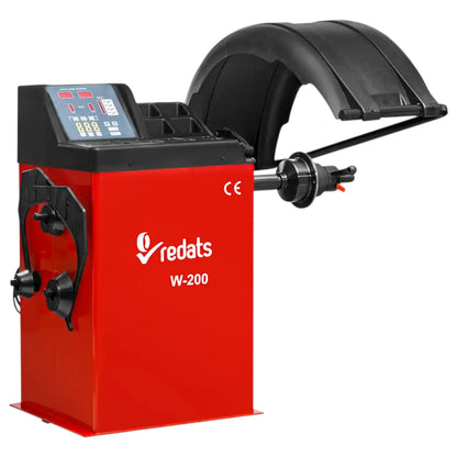 Halbautomatische Radwuchtmaschine für PKW und Transporter REDATS W-200