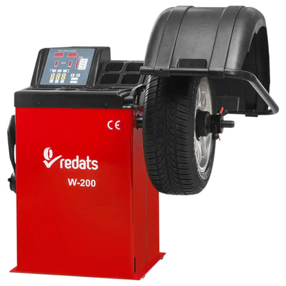 Halbautomatische Radwuchtmaschine für PKW und Transporter REDATS W-200