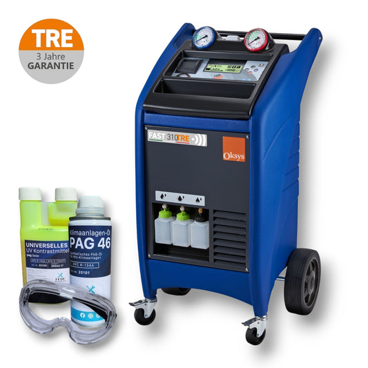 Klimaservicegerät vollautomatisch für R134a - OKSYS FAST 313